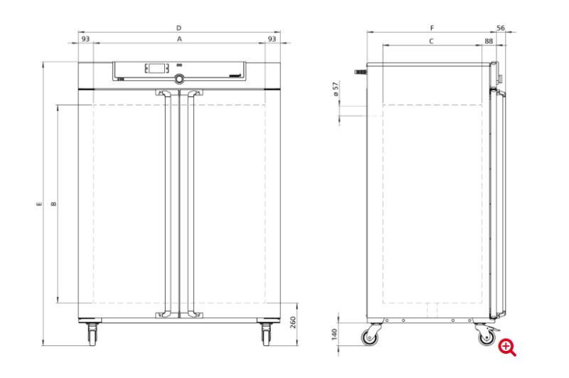Memmert UN750 Etüv - Görsel 2